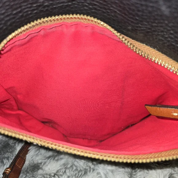 Dooney & Bourke Black and Brown Crossbody Bag - Picture 4 of 6